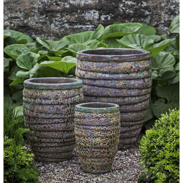 Guaracha Pots Green Large Ceramic Planters | Kinsey Garden Decor