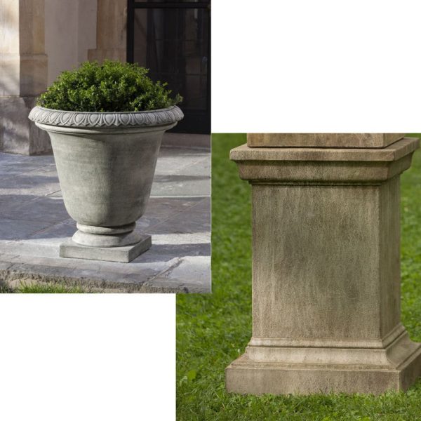 Kinsey Garden Decor Millbridge Urn Pedestal
