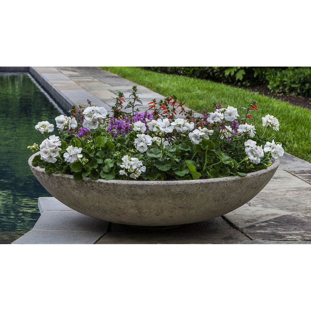 Textured Zen Bowl Large Outdoor Kinsey Decor